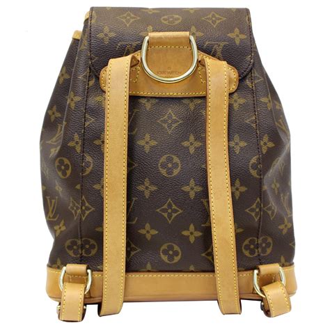 Louis Vuitton Montsouris Backpack Brown Canvas Monogram